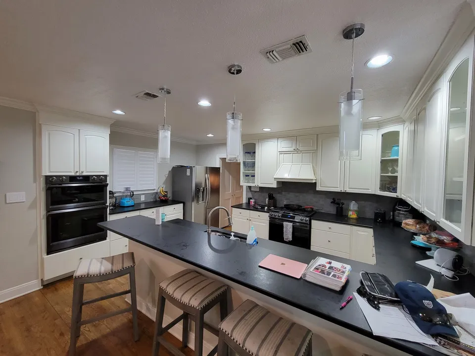 Kitchen before the remodel